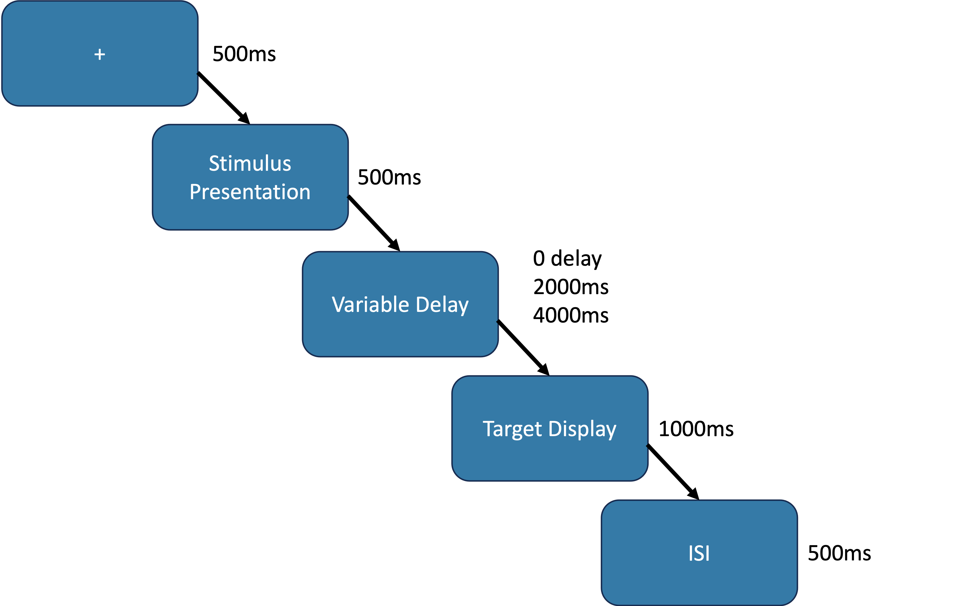 Figure to show a single trial in the experiment